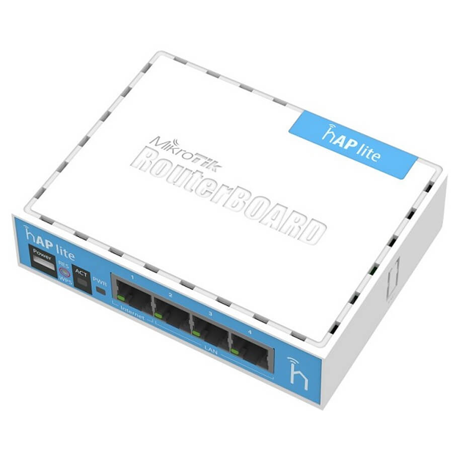 WiFi Hotspot Router Mikrotik RB941-2nD (hAP lite classic)